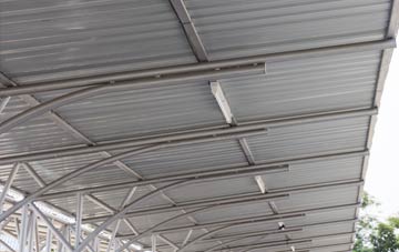 installing Ynys Isaf metal roofing