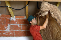 Ynys Isaf tapered roof insulation